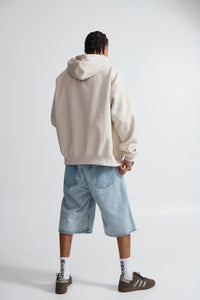 Roman Oversize Basic Hoodie Ivory