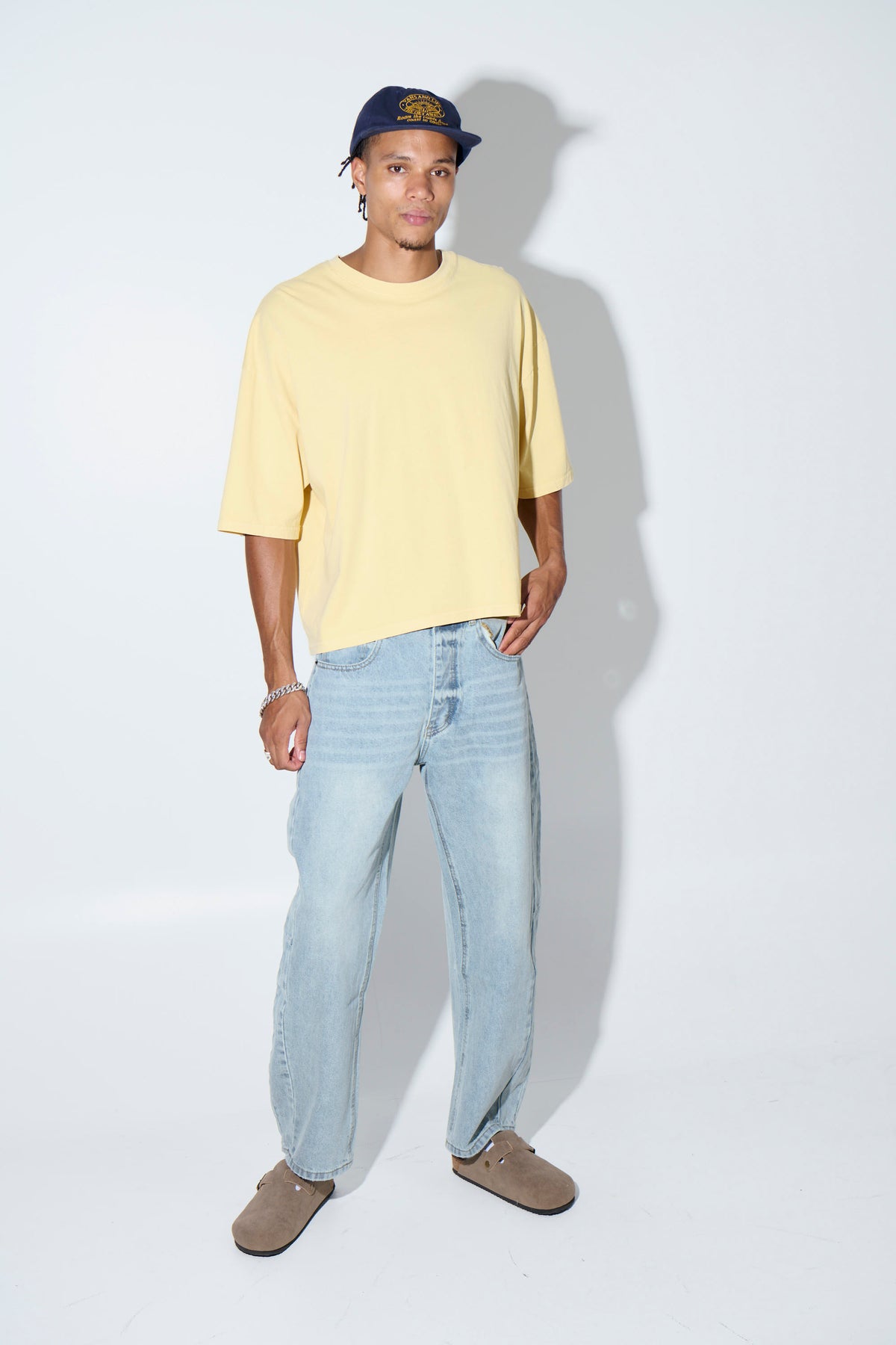 NTH Crop Box Tee Butter