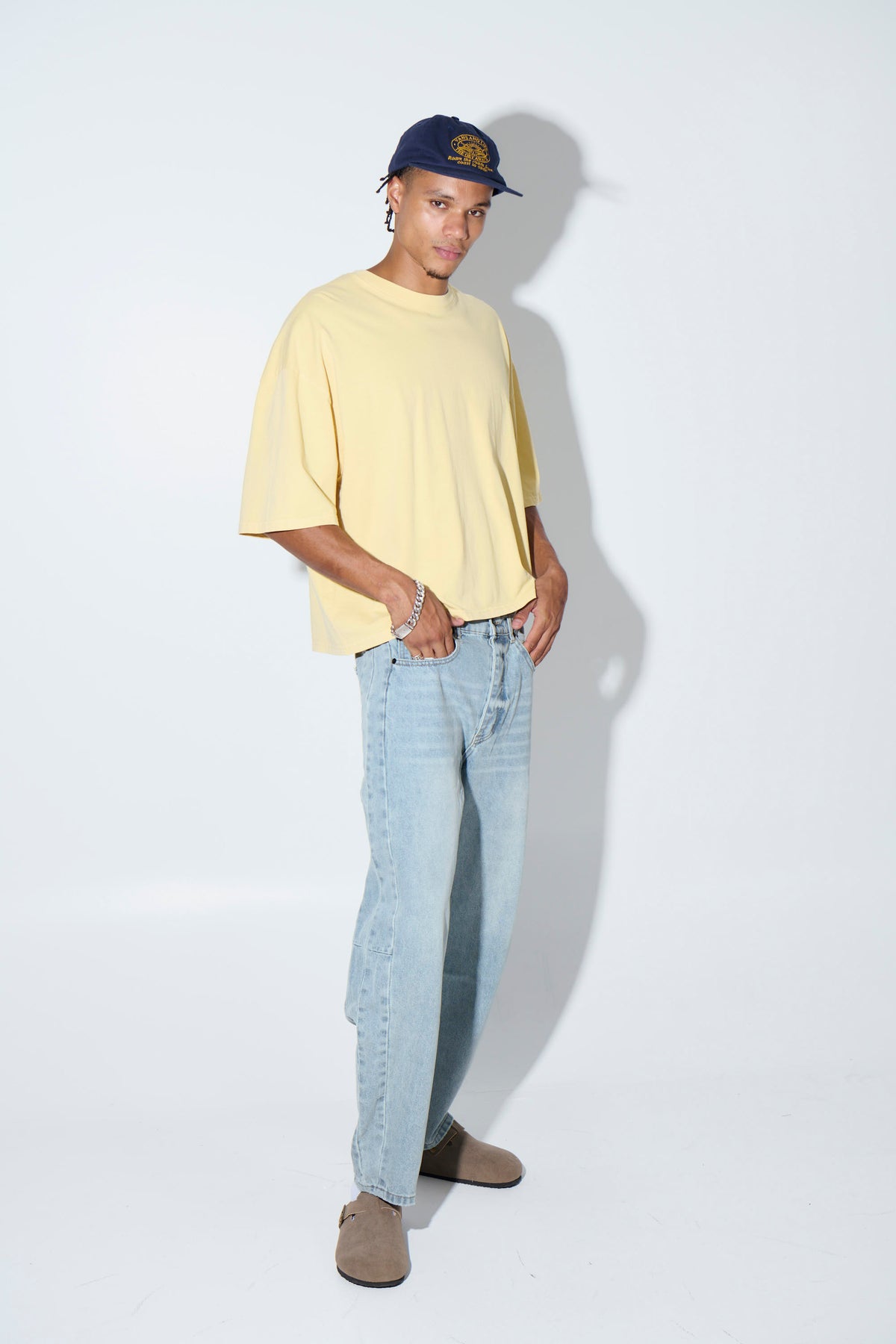 NTH Crop Box Tee Butter