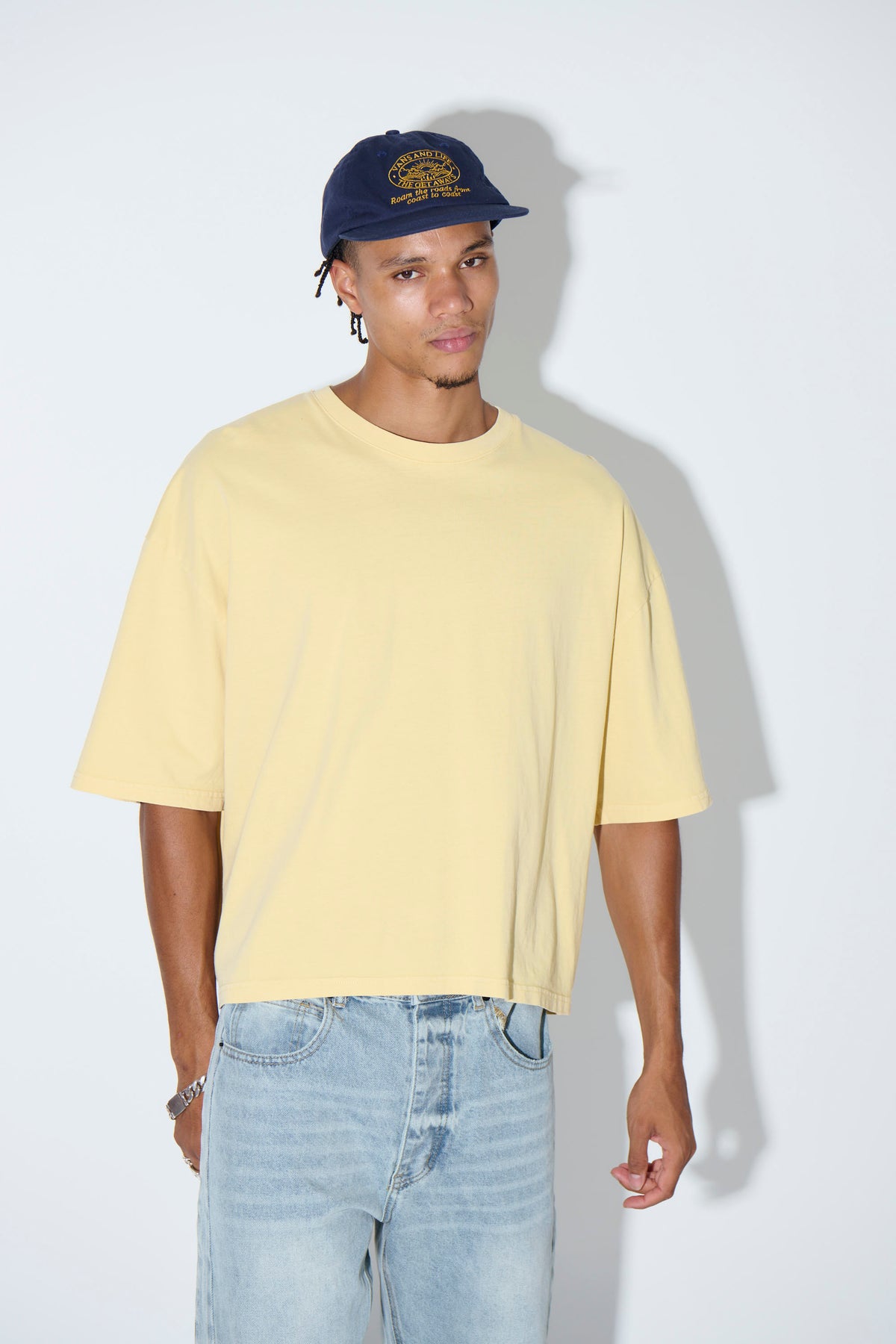 NTH Crop Box Tee Butter