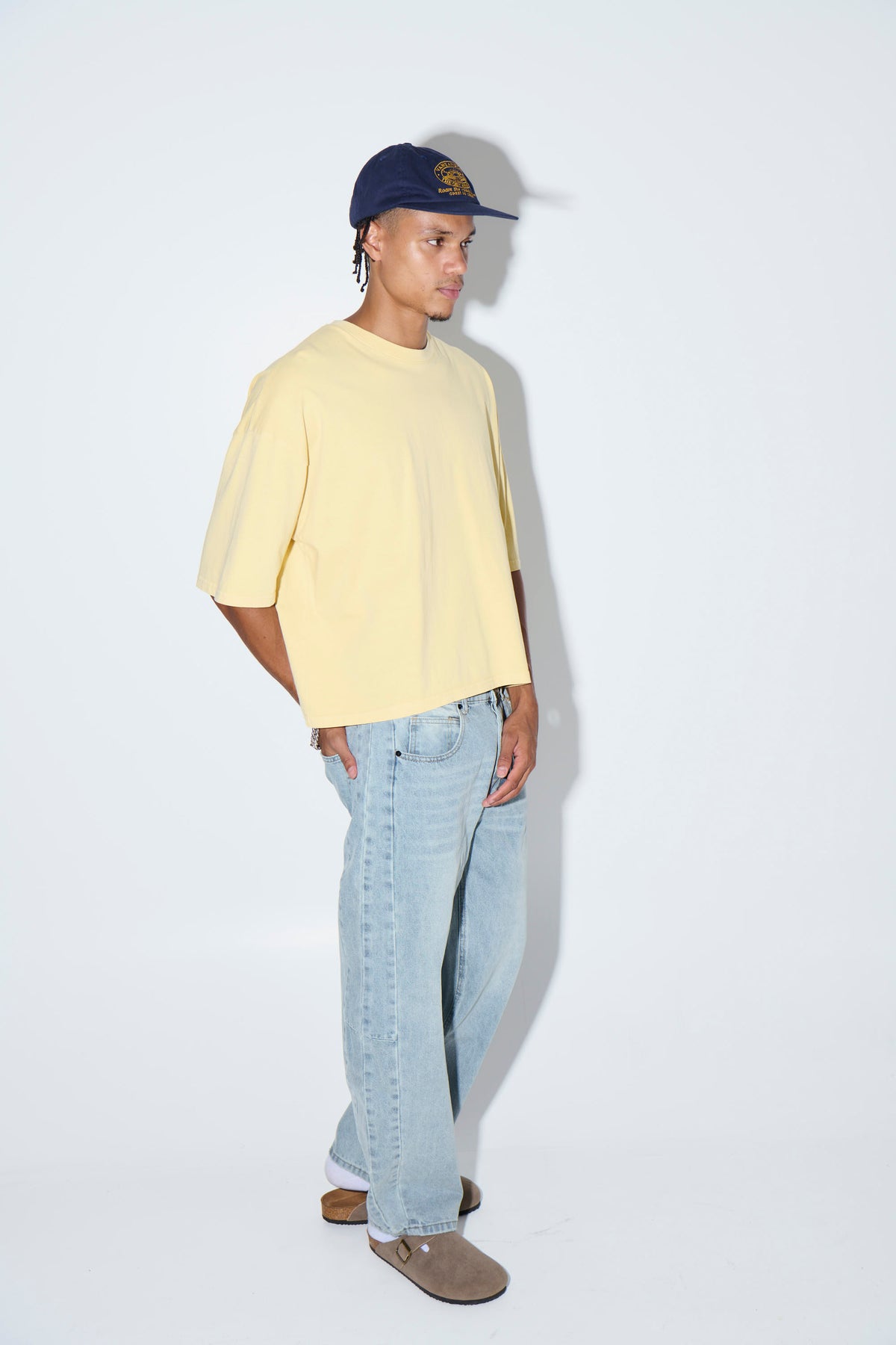 NTH Crop Box Tee Butter