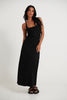 Alma Midi Dress Black