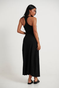 Alma Midi Dress Black