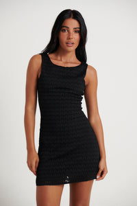 Audrey Mini Dress Black