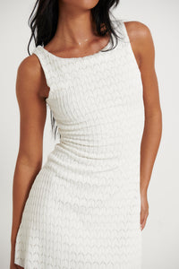 Audrey Mini Dress White
