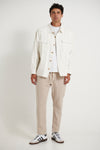 Dion Cord Overshirt Ivory