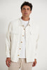 Dion Cord Overshirt Ivory