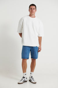 NTH Heavy Ribbed Tee Ivory