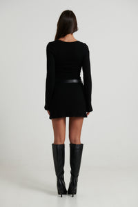 Alilah Mini Dress Black
