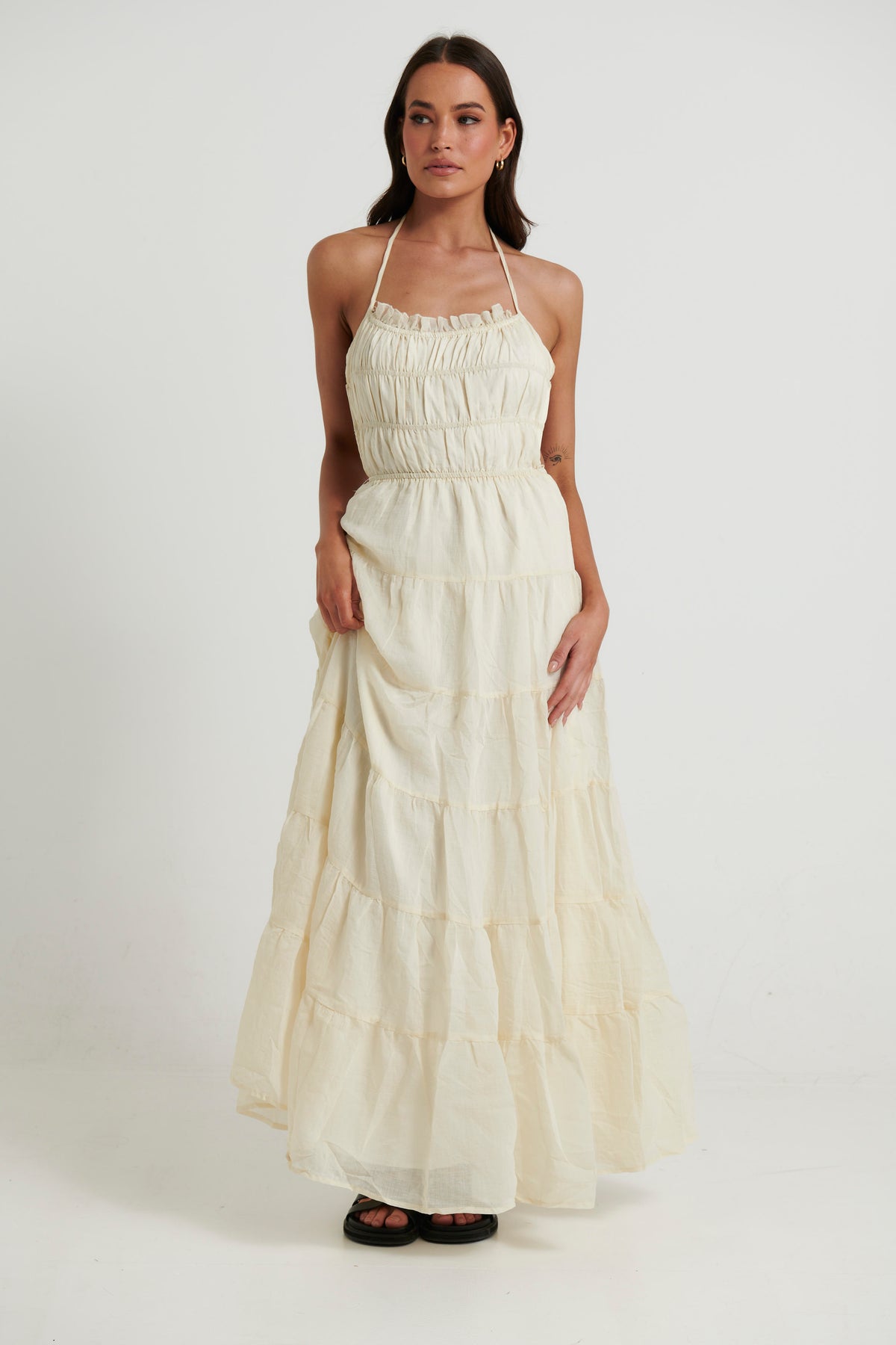 Esther Maxi Dress Ivory