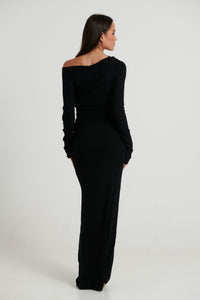 Reyna Maxi Dress Black