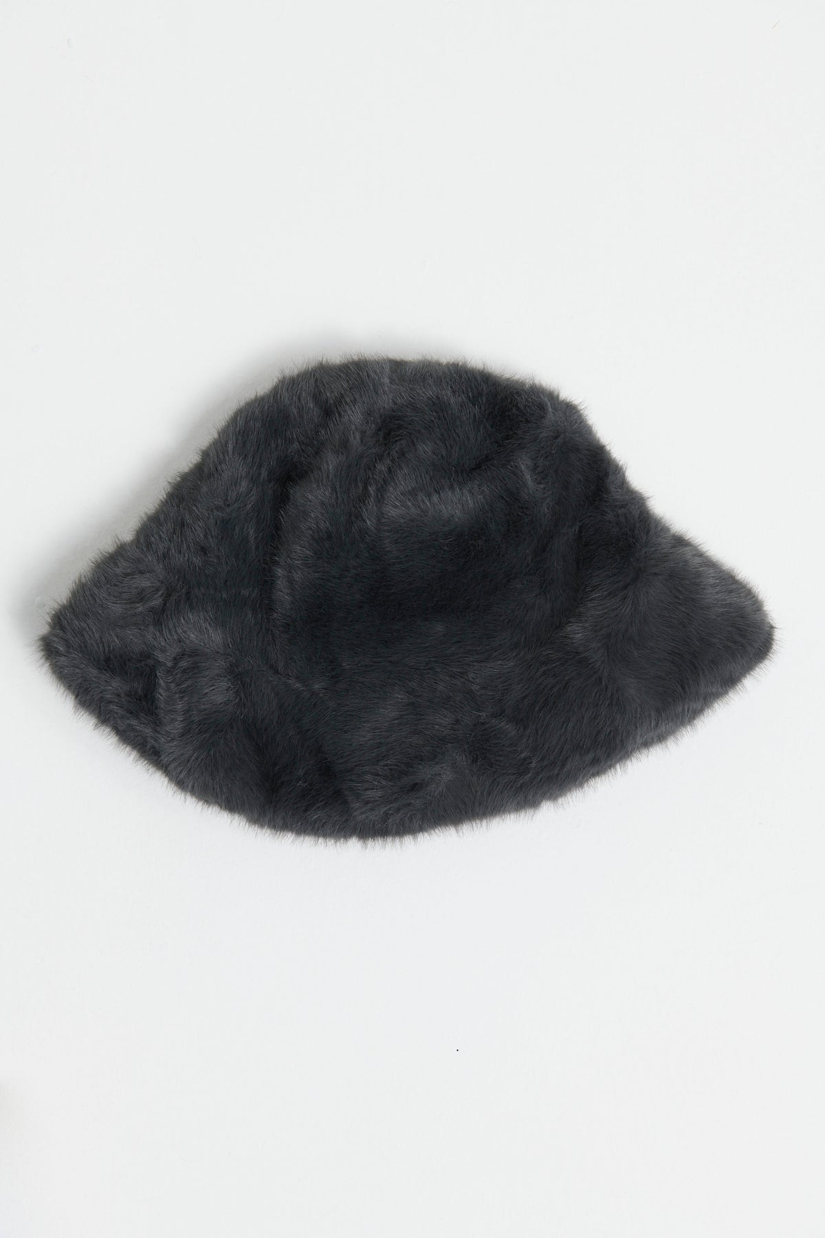 Lana Fluffy Hat Charocal