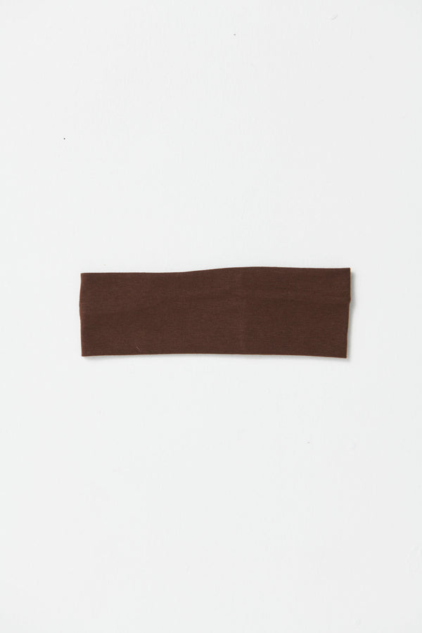 Cotton Headband Dark Brown