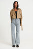 Amelia Cropped Trench Toffee