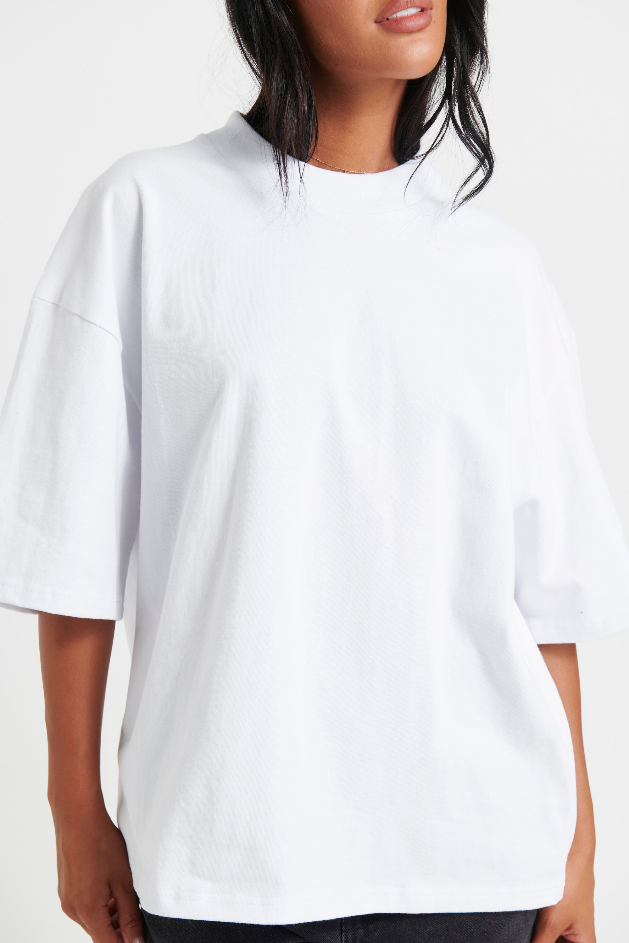 Unisex Emmett Box Tee White