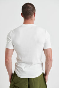 Cooper Fitted Tee White