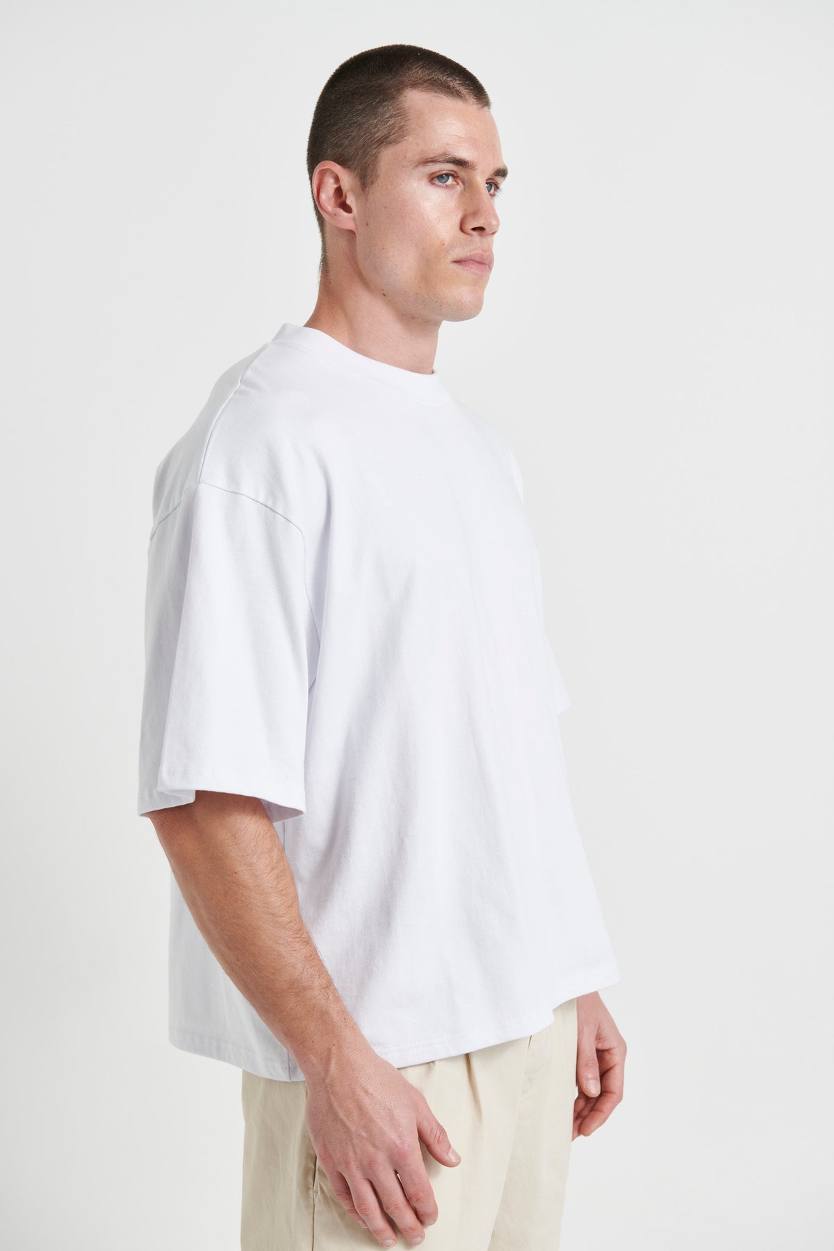 Emmett Box Tee White