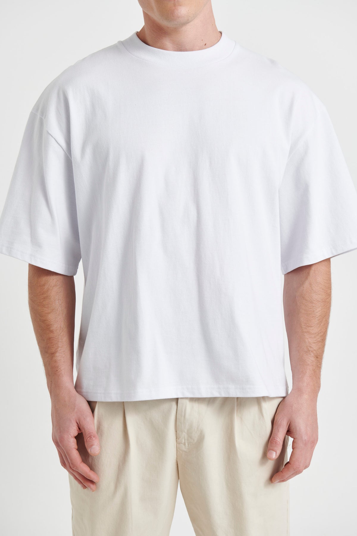 Emmett Box Tee White