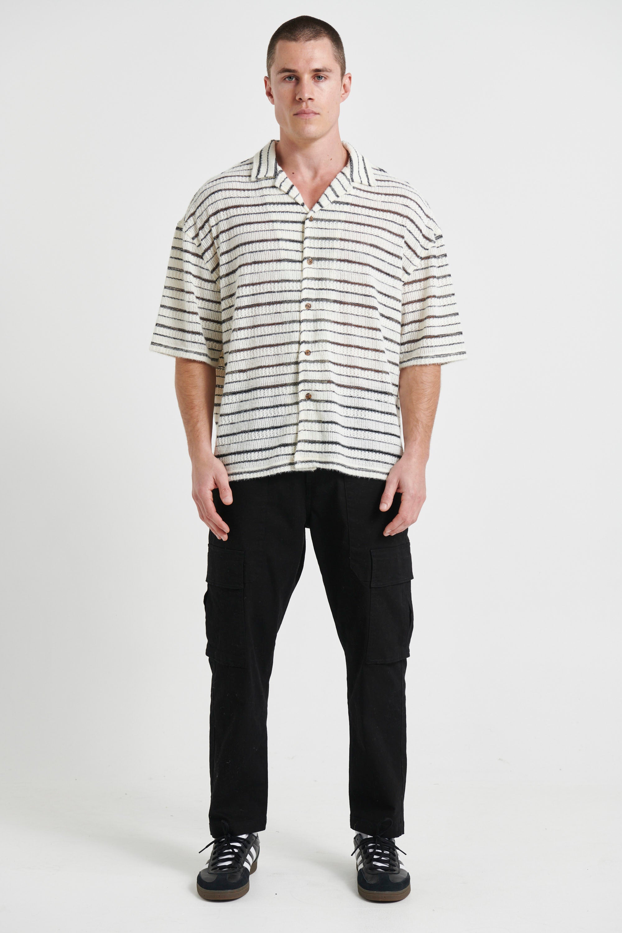 Damien Drop Cargo Pant Black