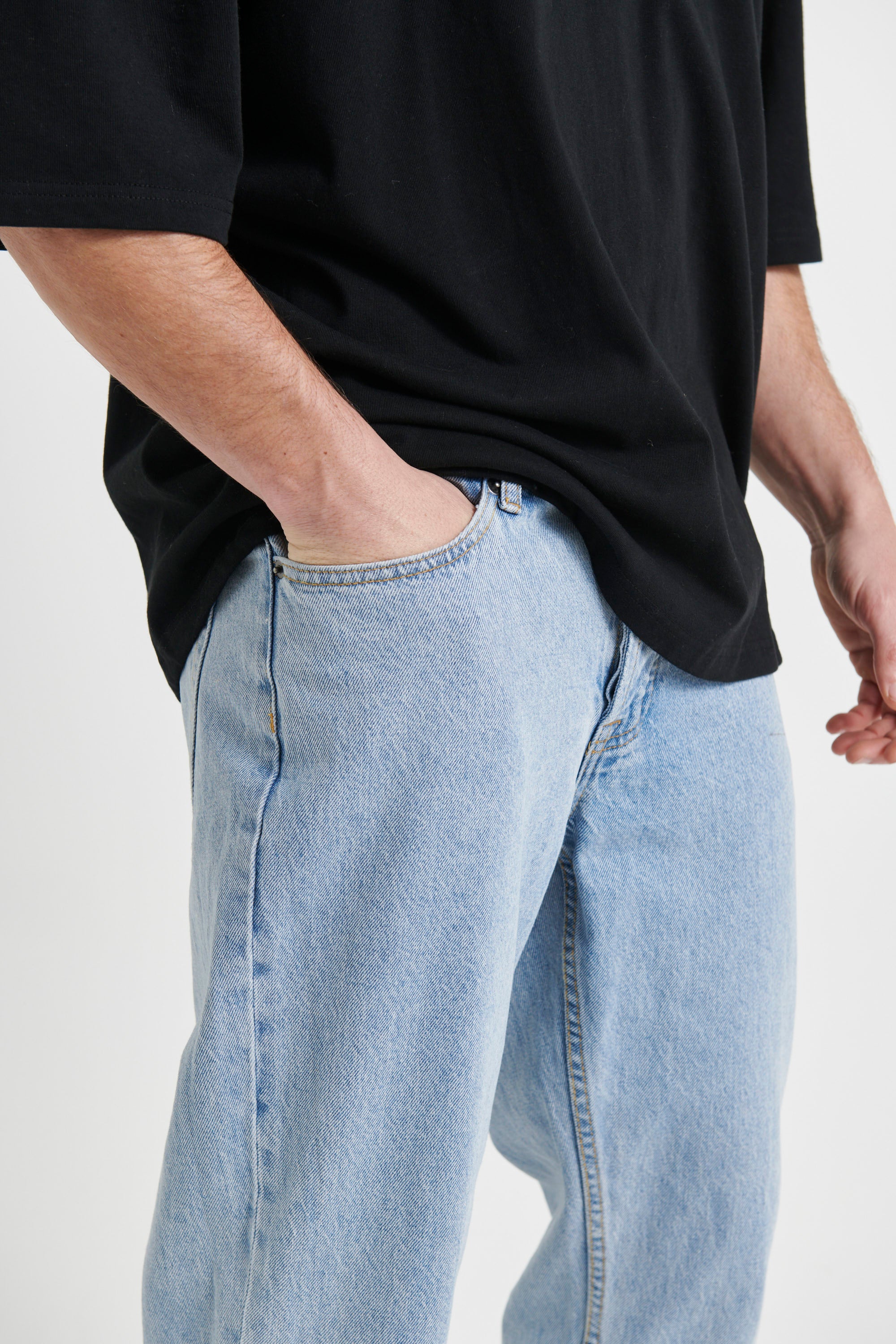 Steve Baggys Denim Light Blue