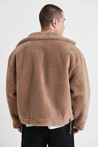 Travis Sherpa Jacket Tan