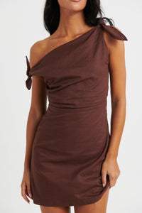 Nellie Mini Dress Cocoa