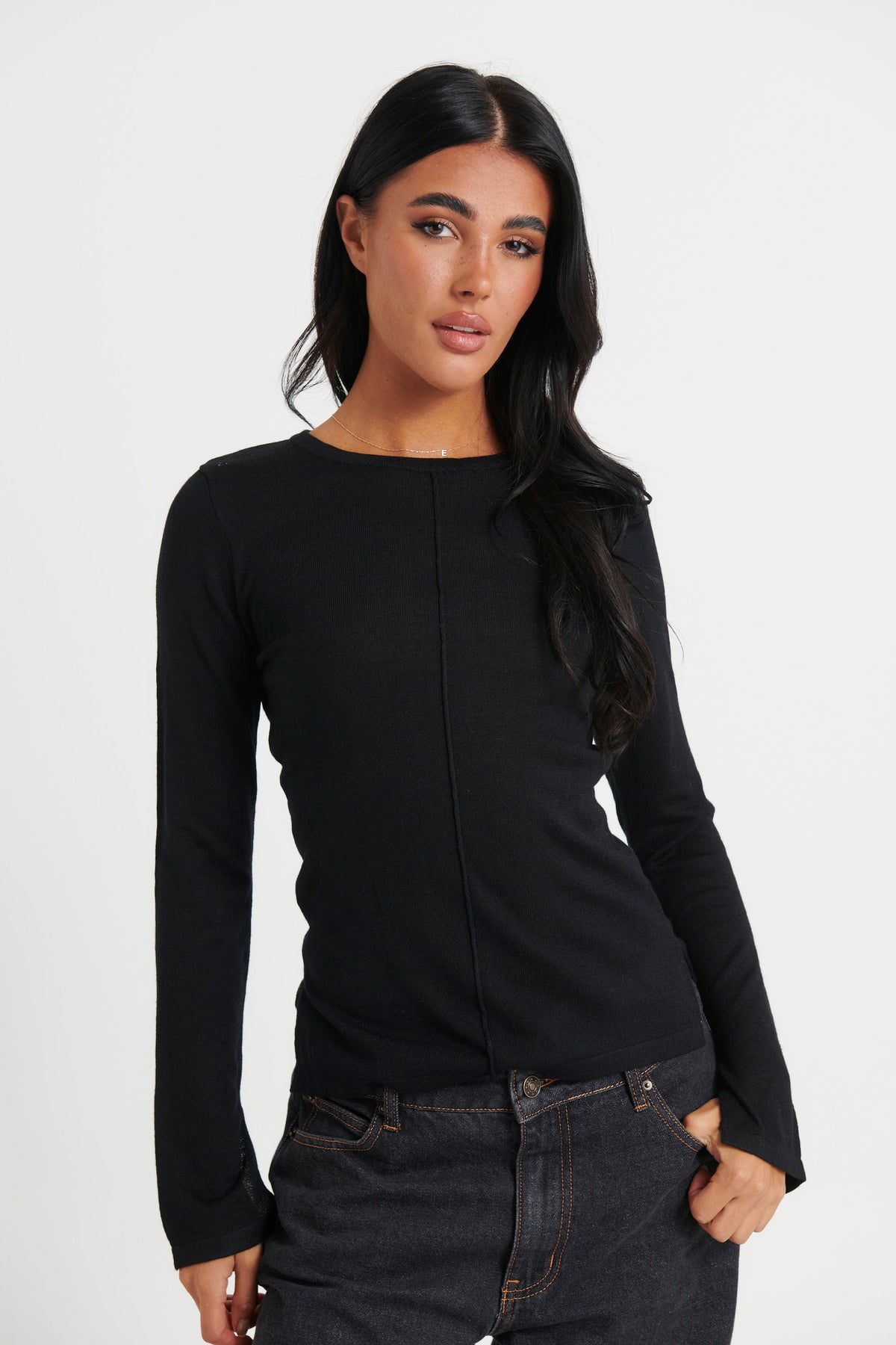 Dawson Long Sleeve Black - FINAL SALE