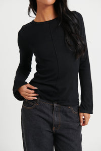 Dawson Long Sleeve Black - FINAL SALE