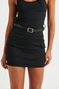 Marlo Mini Skirt Black