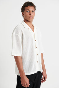 Raf Cropped Shirt Weave