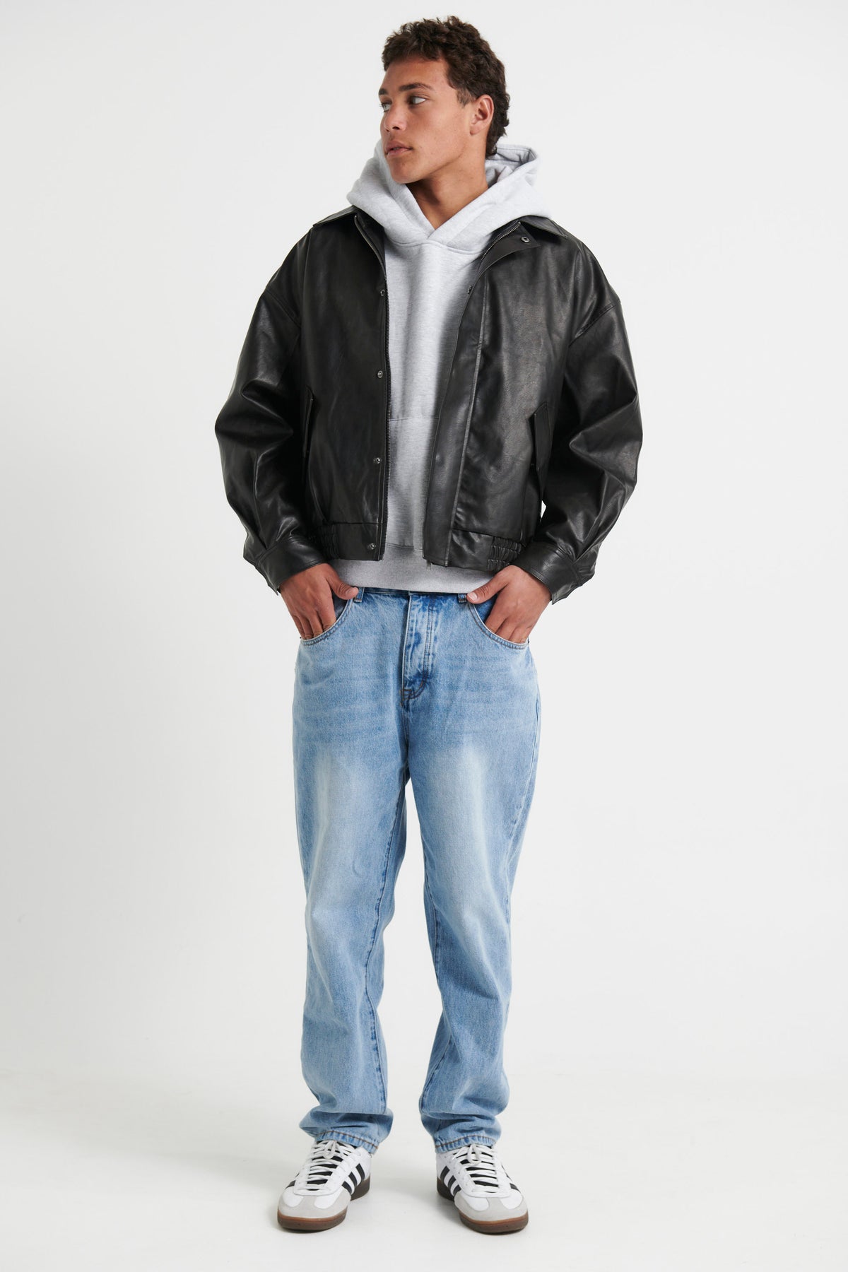 Bomber Jacket Vintage Black