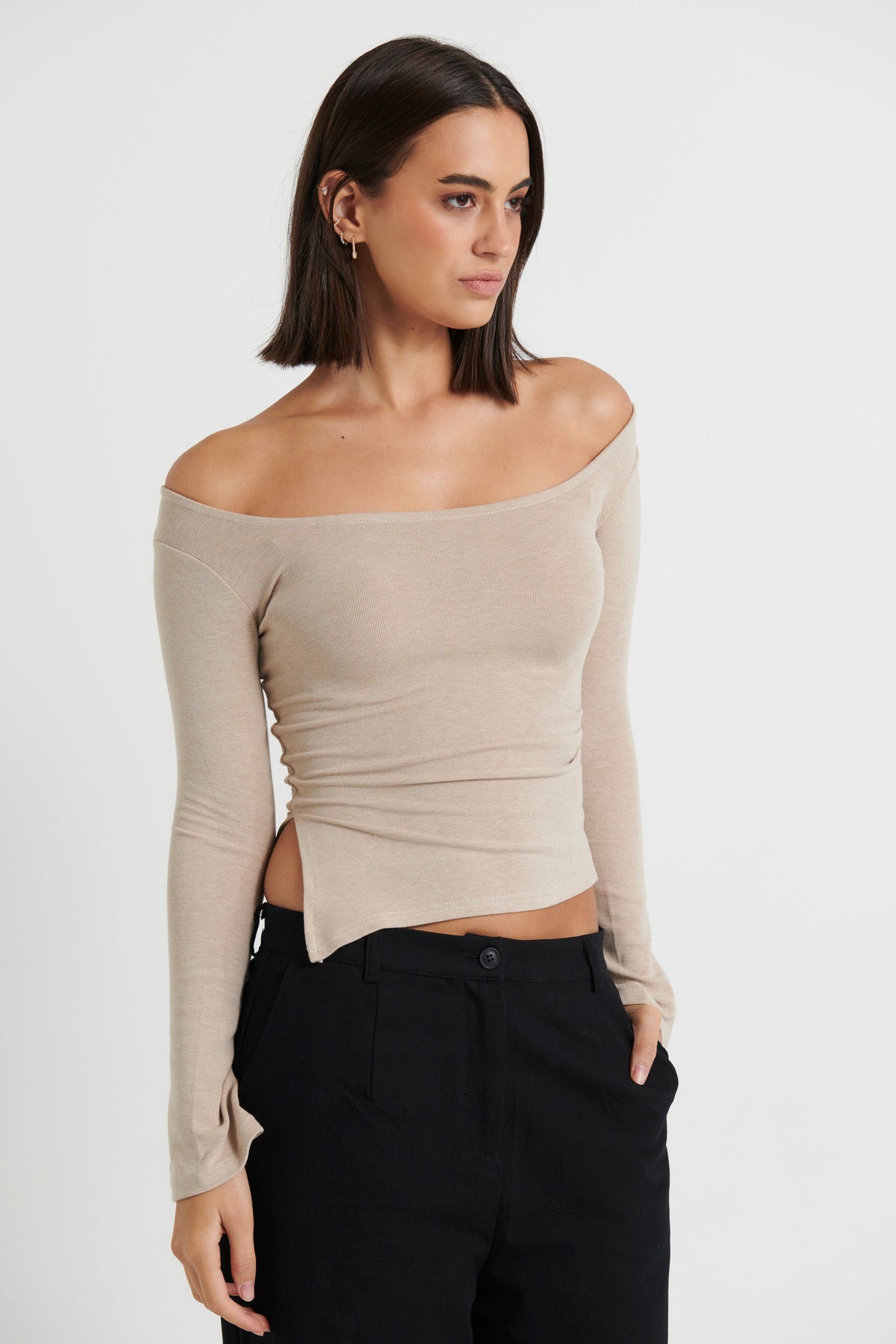 Acacia Long Sleeve Latte - FINAL SALE