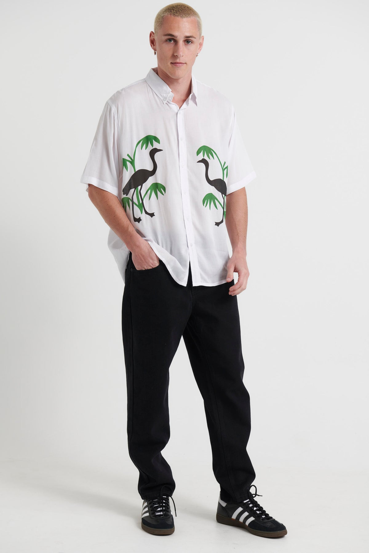 Jack Boating Shirt Flamingo - FINAL SALE