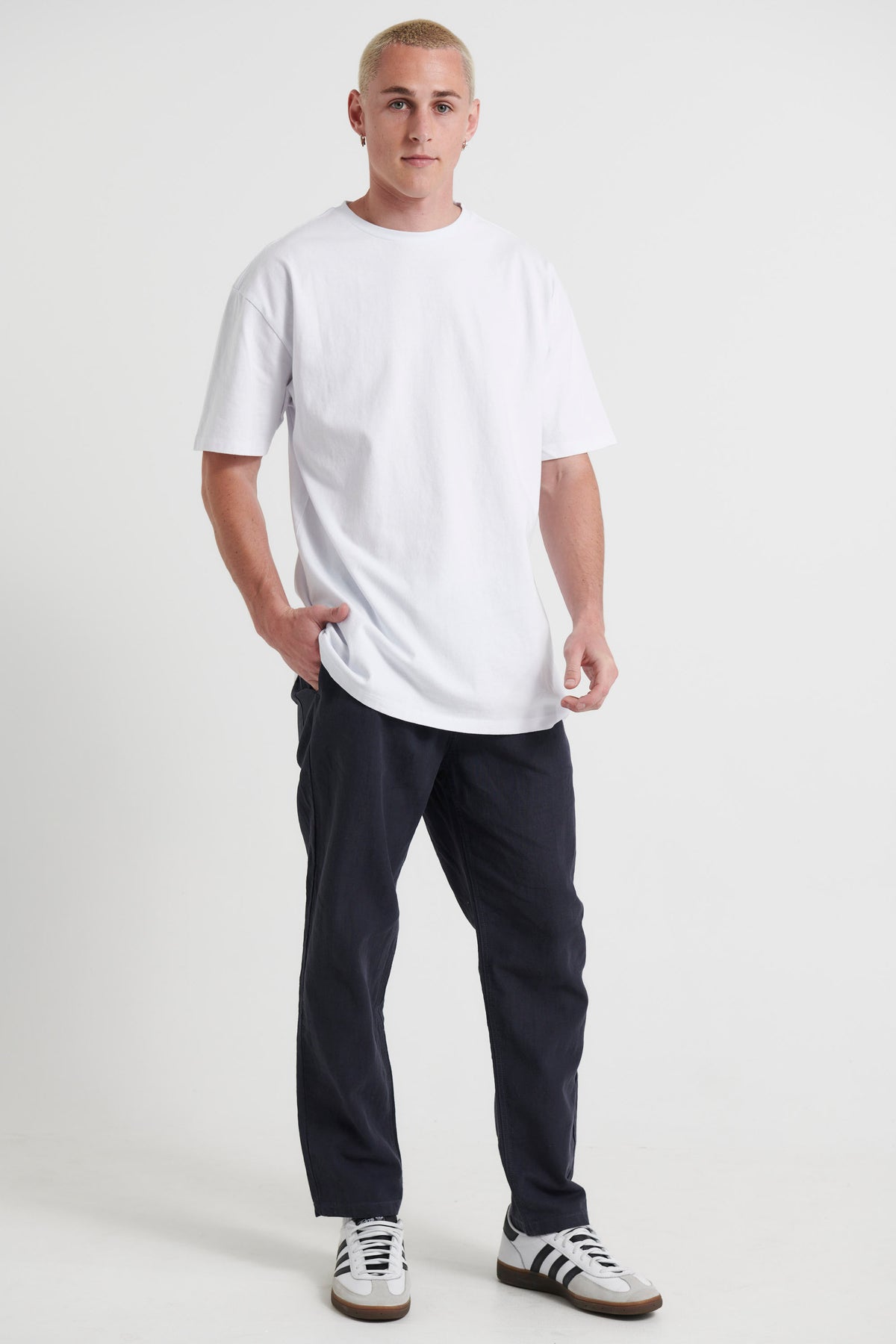 NTH Linen Pant Navy