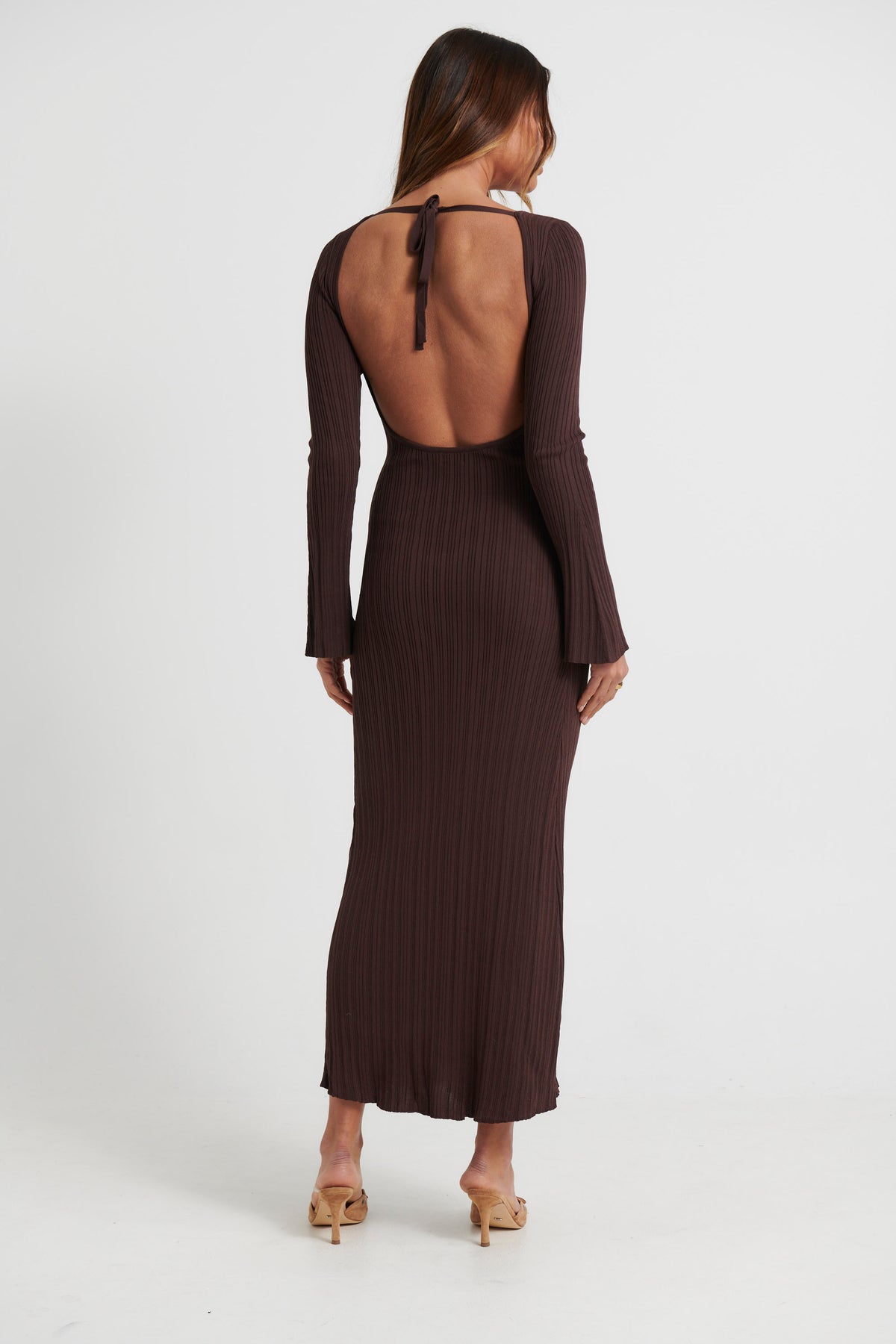 Millie Maxi Dress Dark Choc