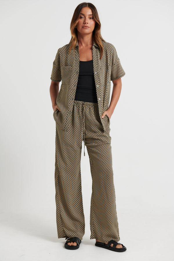 Riley Resort Pant Geo