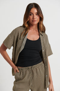 Riley Resort Shirt Geo