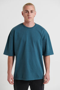 Joel Heavyweight Box Tee Emerald