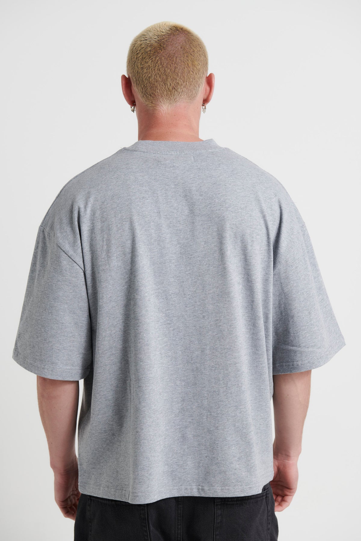 Emmett Box Tee Grey