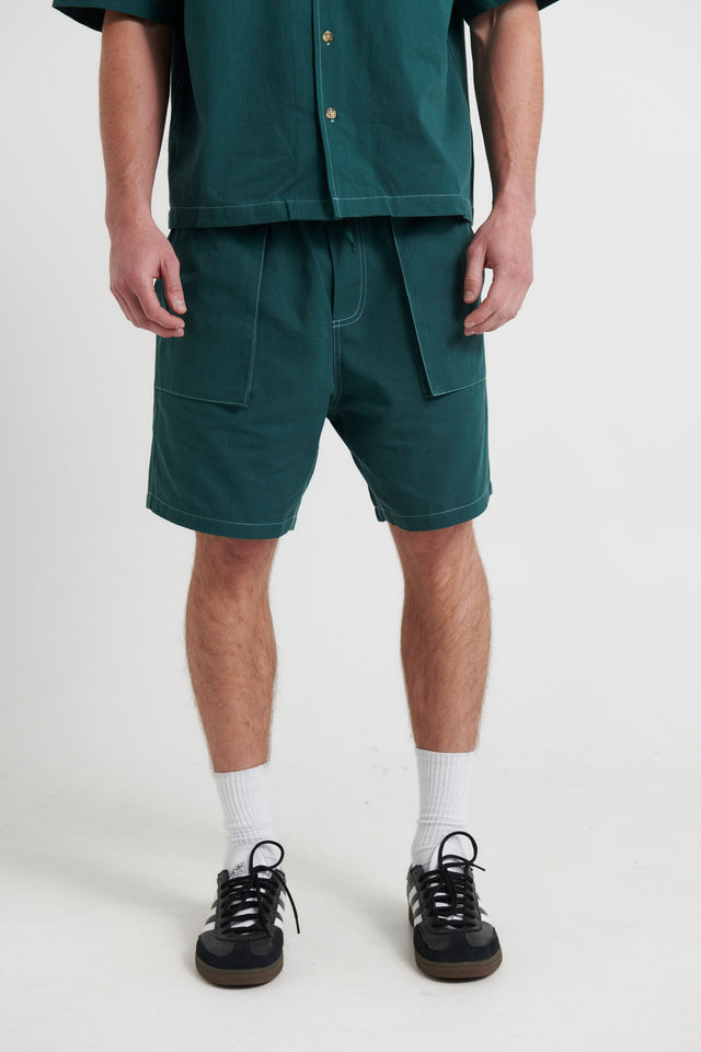 Josh Heavyweight Short Dark Green