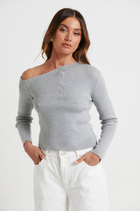 Madelaine Long Sleeve Grey