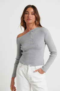 Madelaine Long Sleeve Grey