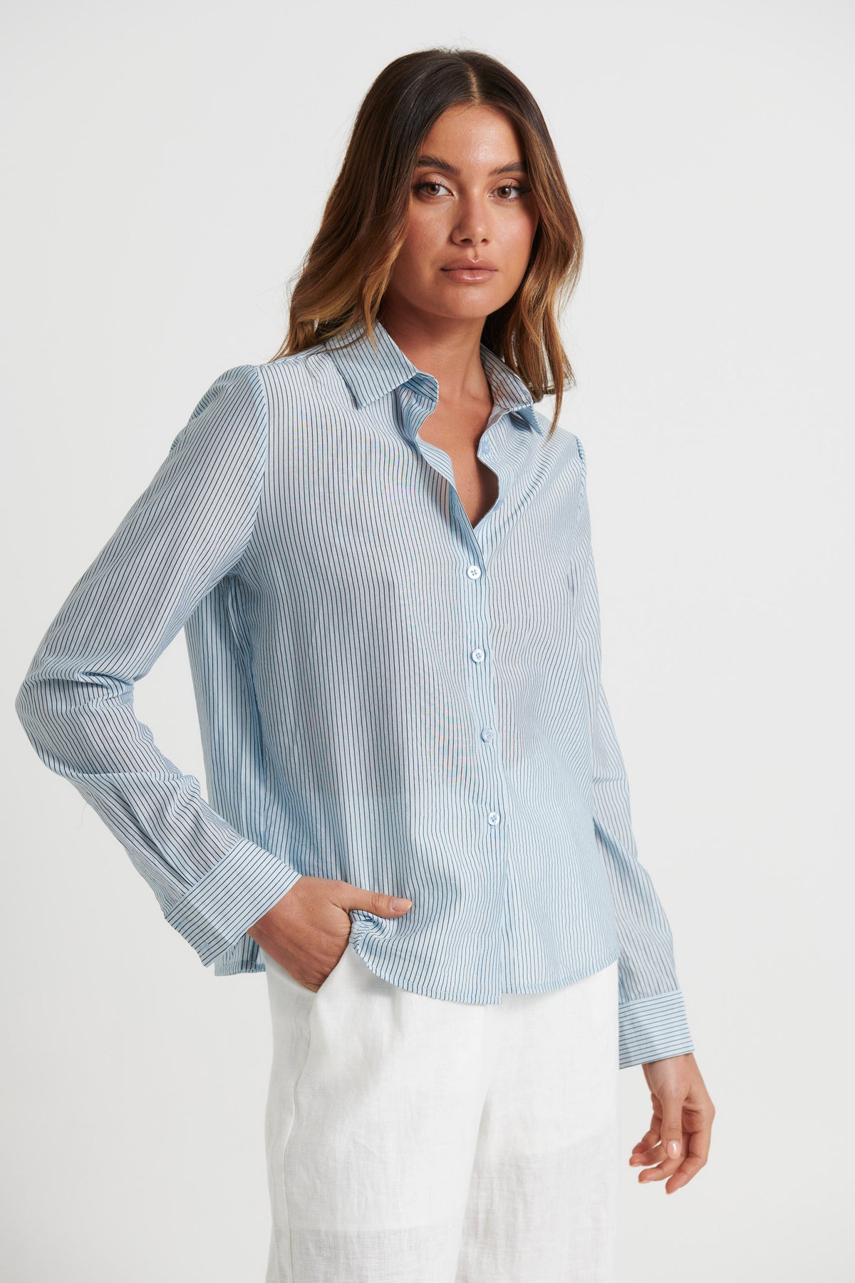 Khari Shirt Blue - FINAL SALE