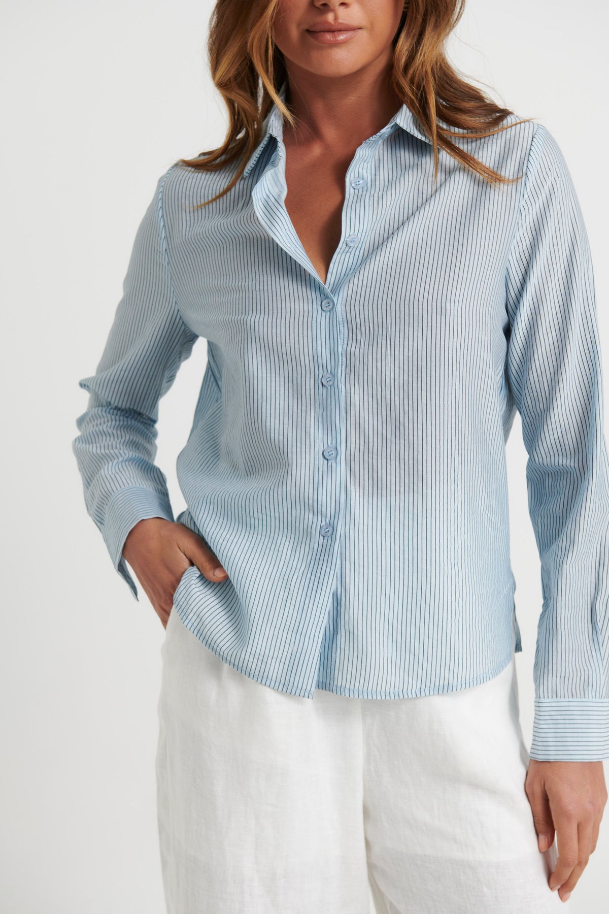 Khari Shirt Blue - FINAL SALE