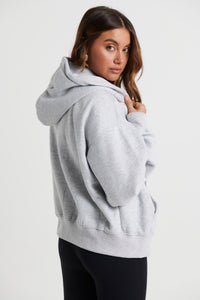 Unisex Roman Zip Hoodie Grey