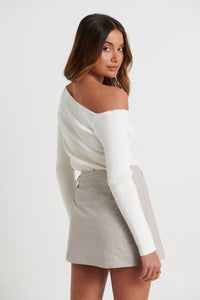 Madelaine Long Sleeve White