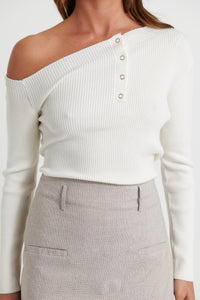 Madelaine Long Sleeve White