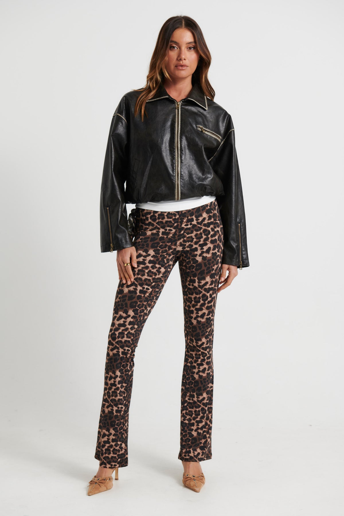 Opulence Pant Leopard - FINAL SALE