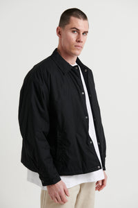 Bomber Trucker Padded Jacket Black - FINAL SALE