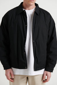 Bomber Trucker Padded Jacket Black - FINAL SALE